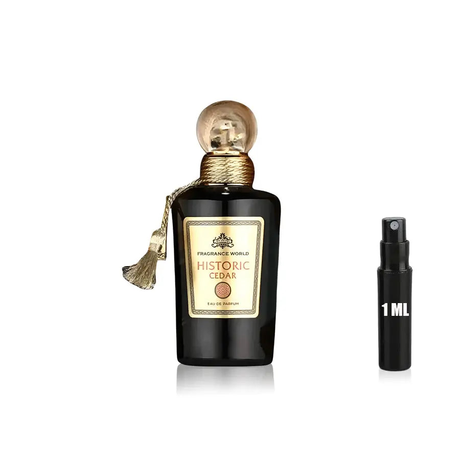 Historic Cedar - Fragrance World - Sample Fragrance World