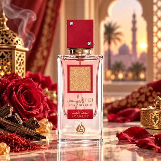 Ana Abiyedh Scarlet - Lattafa - Sample Lattafa
