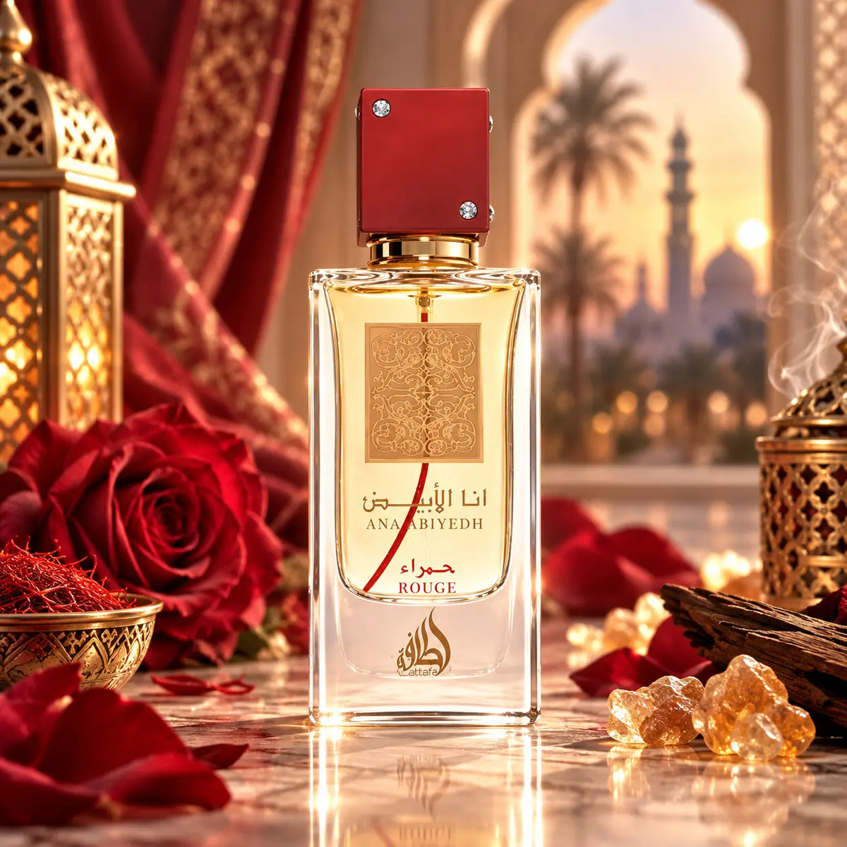 Ana Abiyedh Rouge - Lattafa - Decant Sample Lattafa