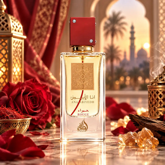 Ana Abiyedh Rouge - Lattafa - Decant Sample Lattafa