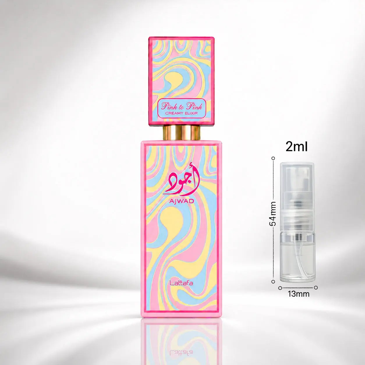 Ajwad Pink to Pink Creamy Elixir - Lattafa - Sample Lattafa