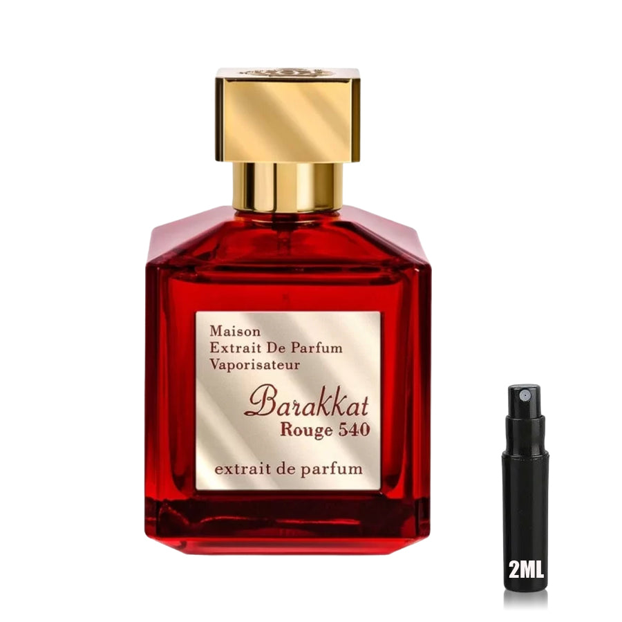 Barakkat Rouge 540 Extrait de Parfum - Fragrance World - Probe