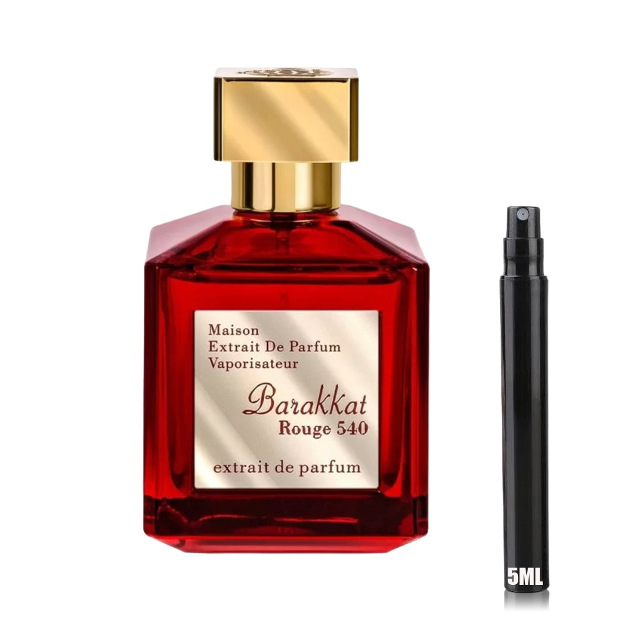 Barakkat Rouge 540 Extrait de Parfum - Fragrance World - Decant Sample