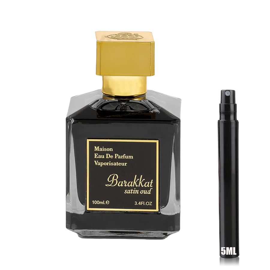 Barakkat Satin Oud - Fragrance World - Muestra 