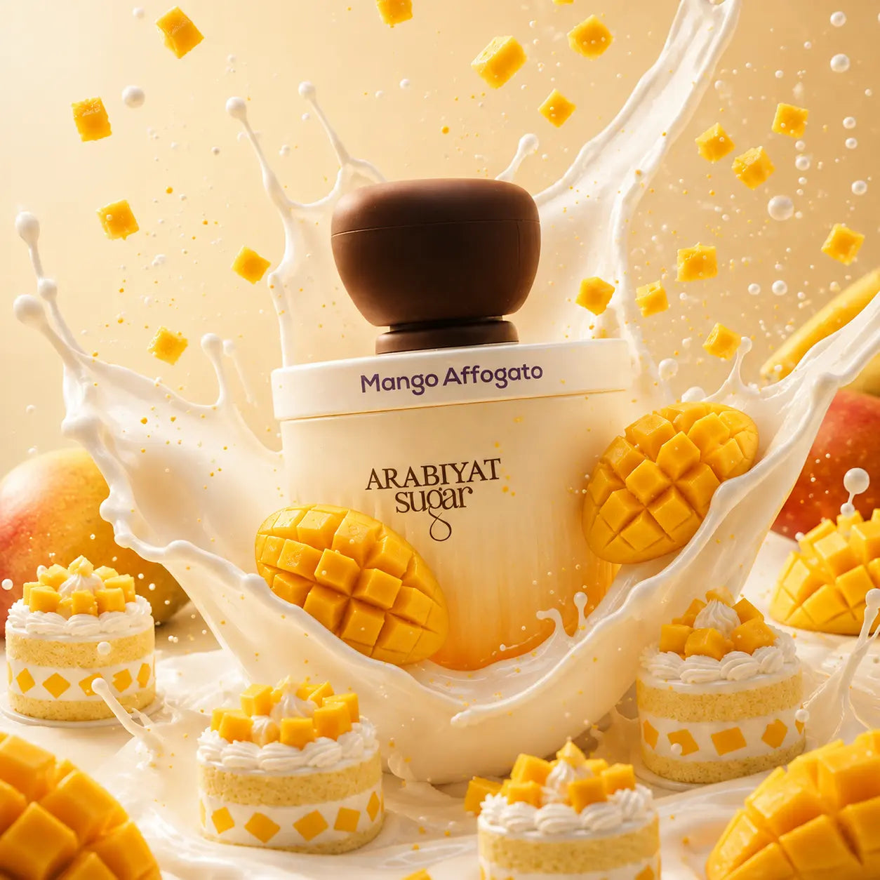 Mango Affogato - Arabiyat Sugar - Sample Arabiyat Sugar