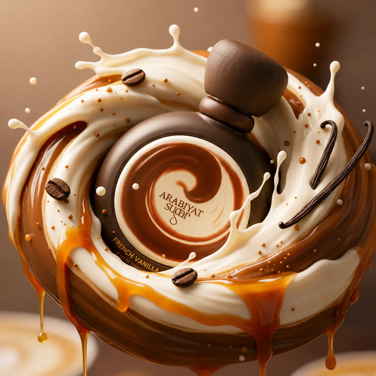 French Vanilla Latte - Arabiyat Sugar - Sample Arabiyat Sugar