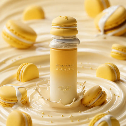 Vanilla Cream Macaron - Arabiyat Sugar - Sample Arabiyat Sugar