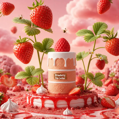 Strawberry Tres Leches - Arabiyat Sugar - Sample Arabiyat Sugar