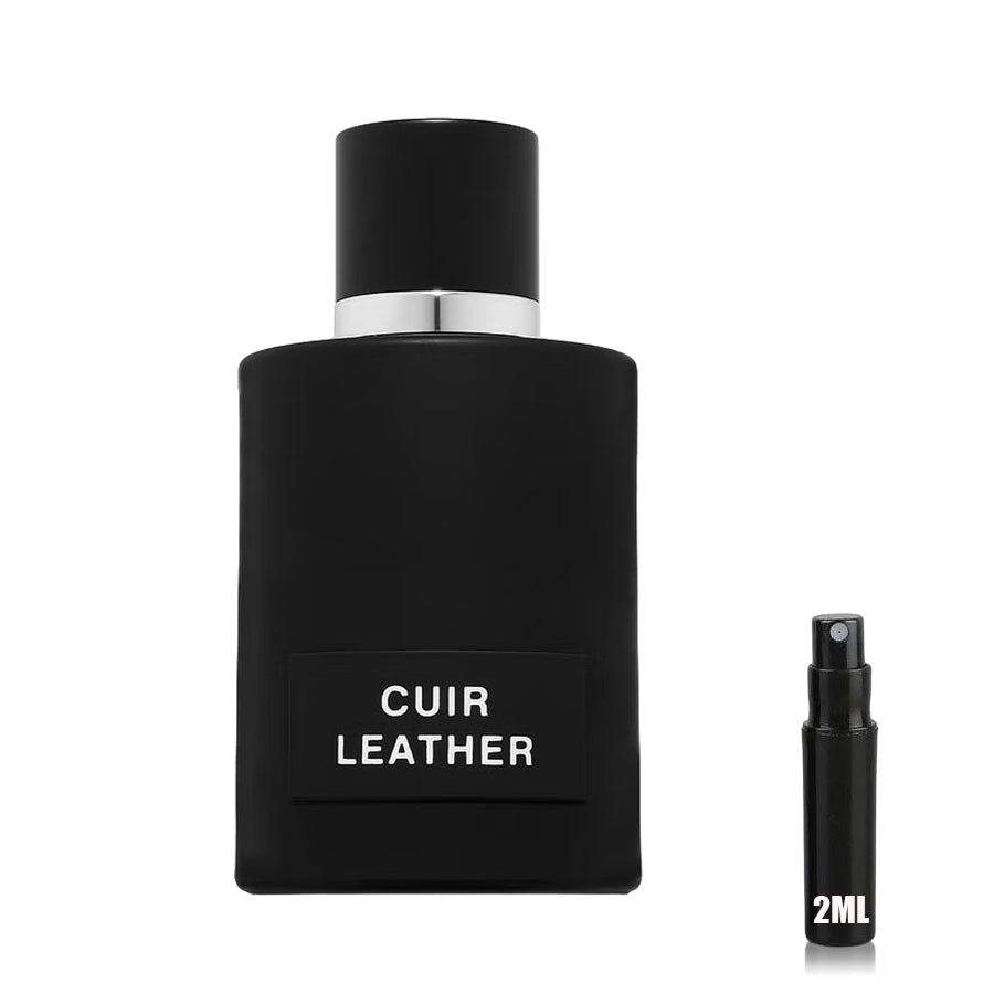 Cuir Leather - Fragrance World - Decant Sample