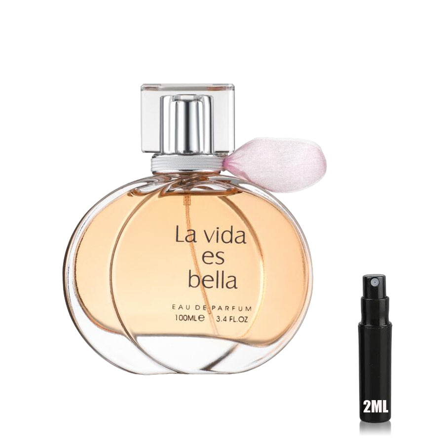 La Vida es bella - Fragrance World - Muestra