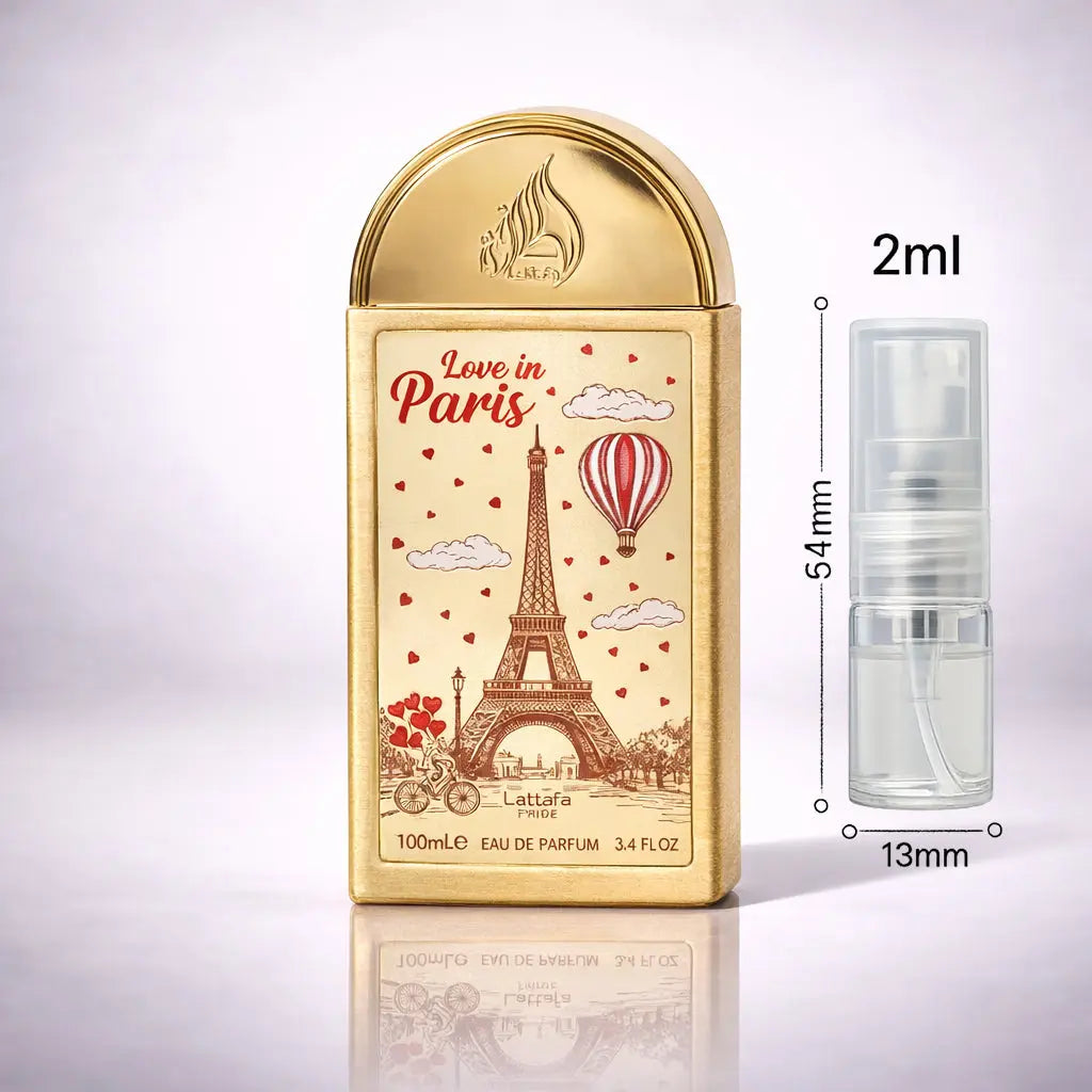Love In Paris - Lattafa Pride - Sample Lattafa Pride