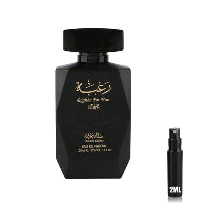 Raghba For Men - Lattafa - Muestra 