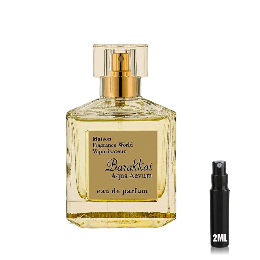 Barakkat Aqua Aevum - Fragrance World - Sample