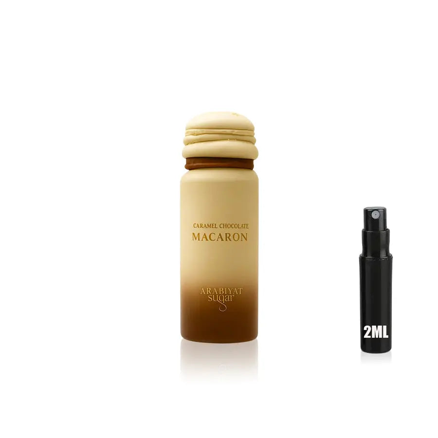 Caramel Chocolate Macaron - Arabiyat Sugar - Sample Arabiyat Sugar