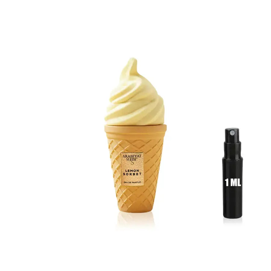 Lemon Sorbet - Arabiyat Sugar - Sample Arabiyat Sugar