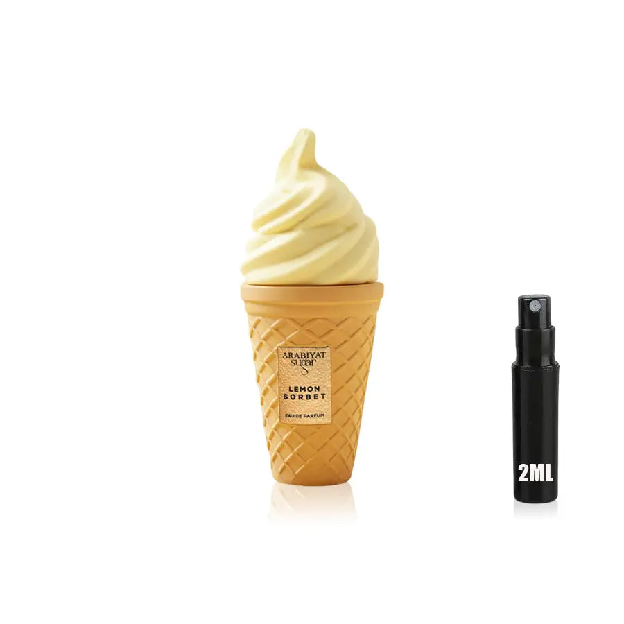 Lemon Sorbet - Arabiyat Sugar - Sample Arabiyat Sugar