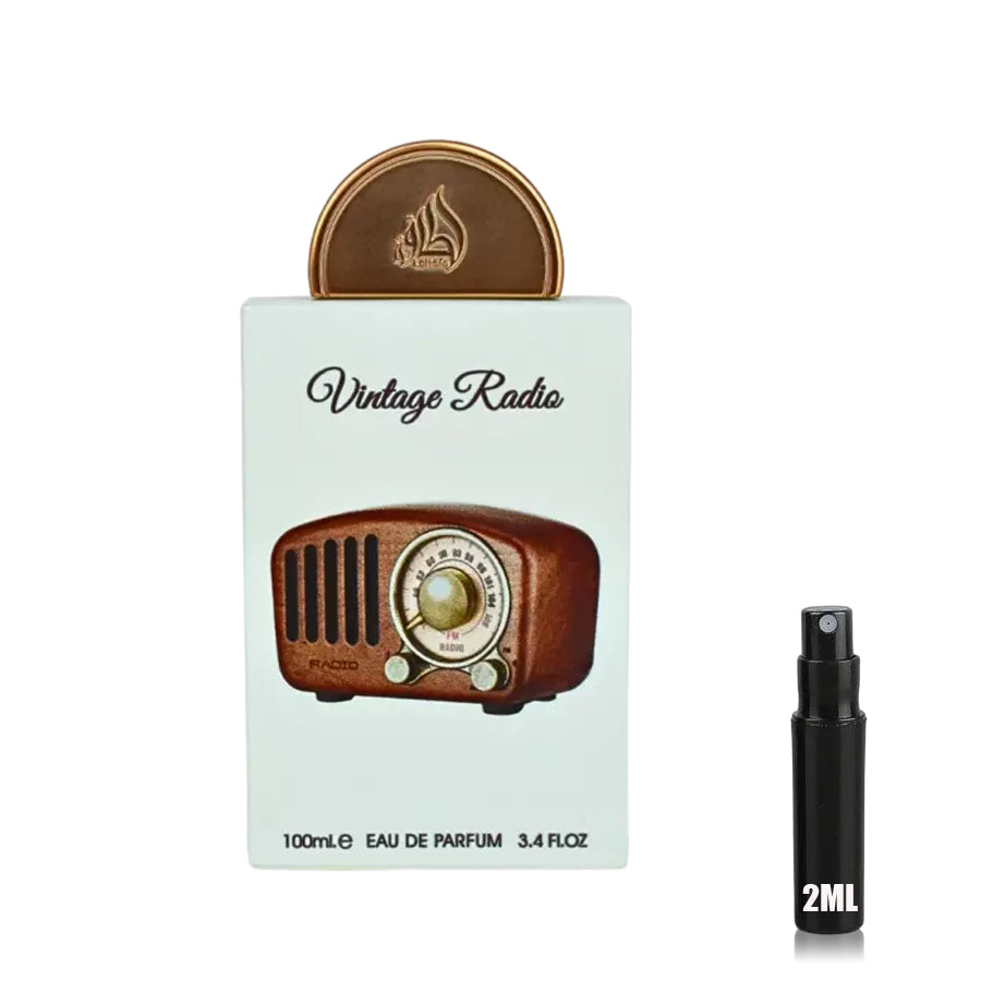 Vintage Radio - Lattafa Pride - Muestra 