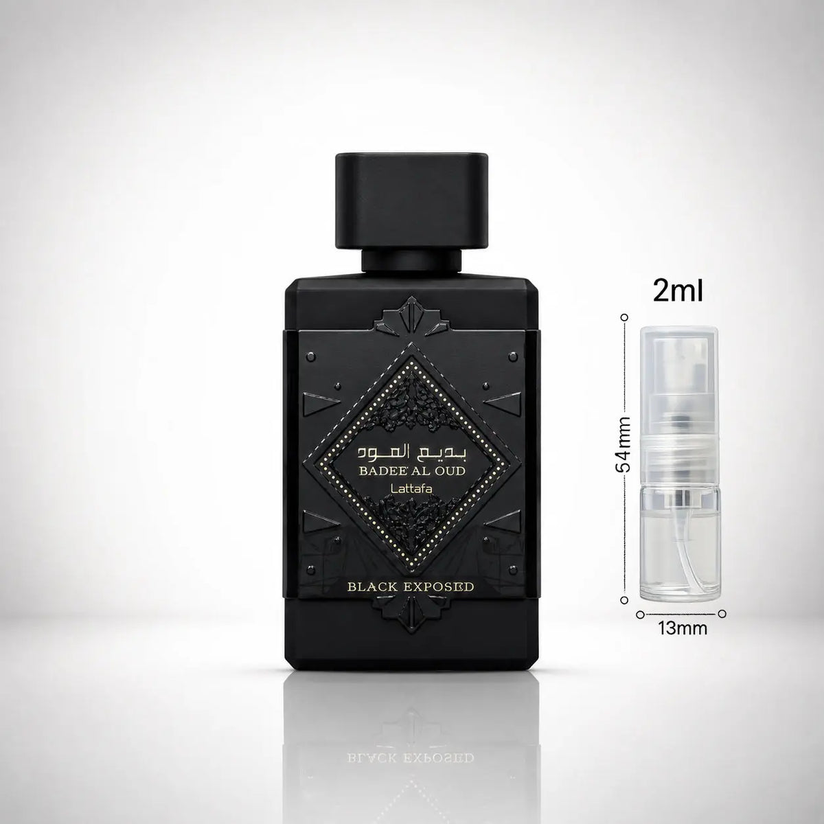 Bade'e Al Oud Black Exposed - Lattafa - Sample Lattafa