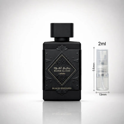 Bade'e Al Oud Black Exposed - Lattafa - Sample Lattafa