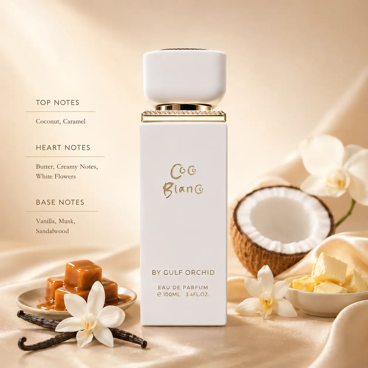 Coco Blanco - Gulf Orchid - Sample Gulf Orchid