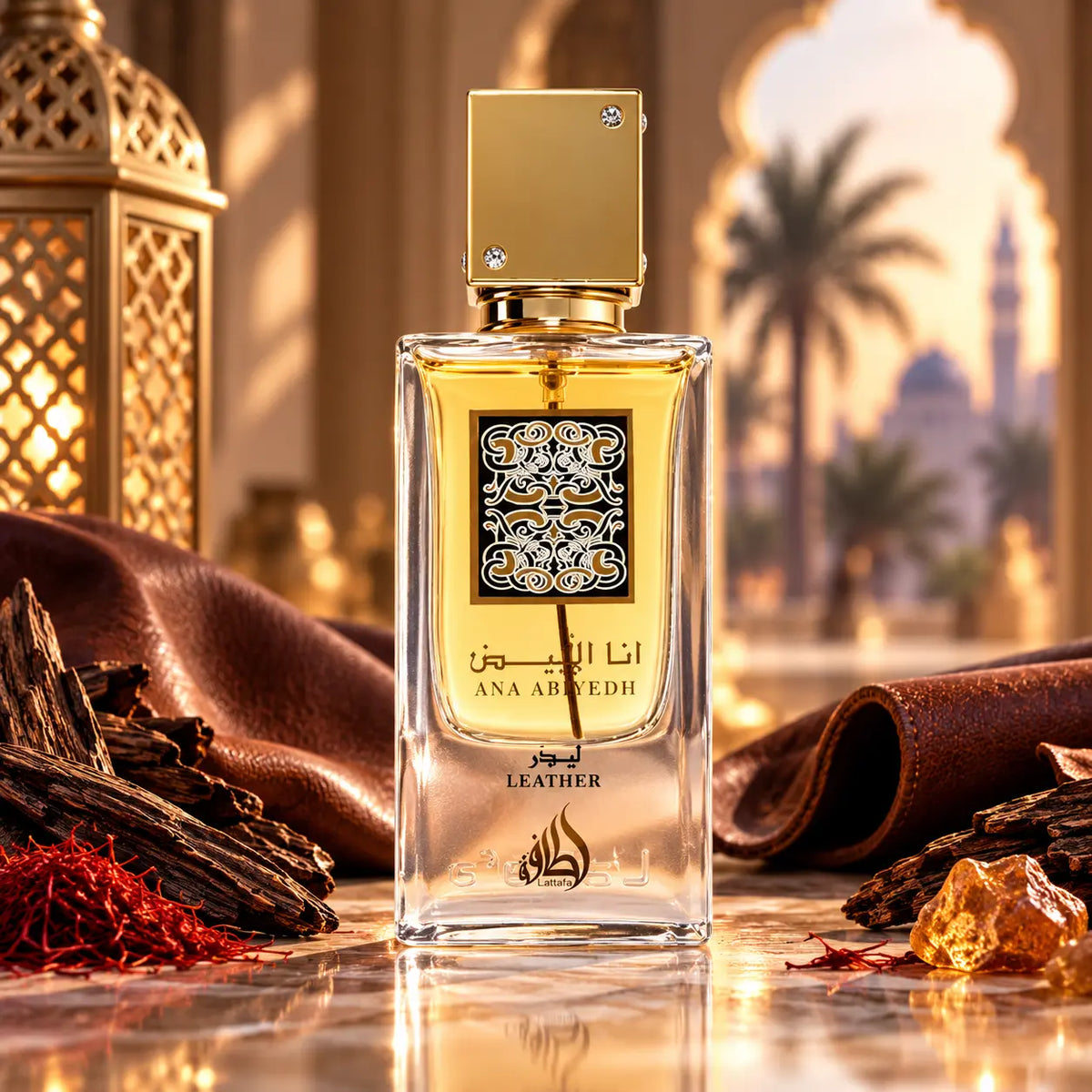Ana Abiyedh Leather - Lattafa - Decant Sample Lattafa