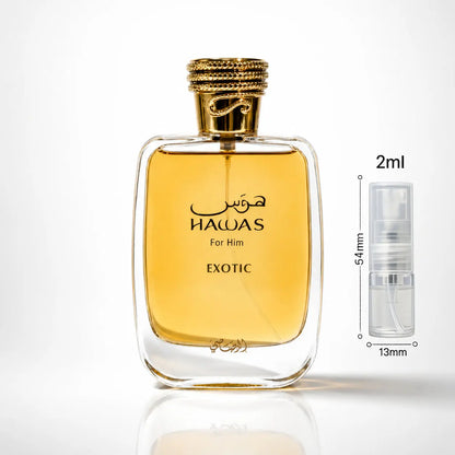 Hawas Exotic - Rasasi - Sample Rasasi