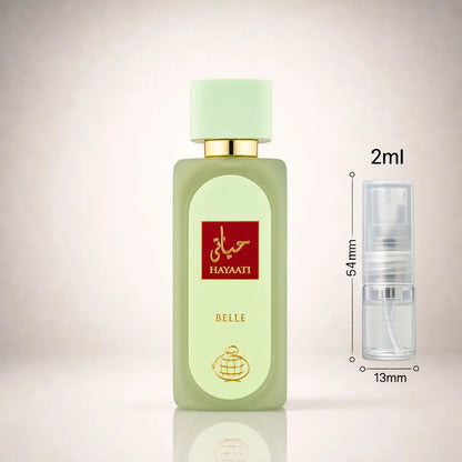 Hayaati Belle - Fragrance World - Sample Fragrance World