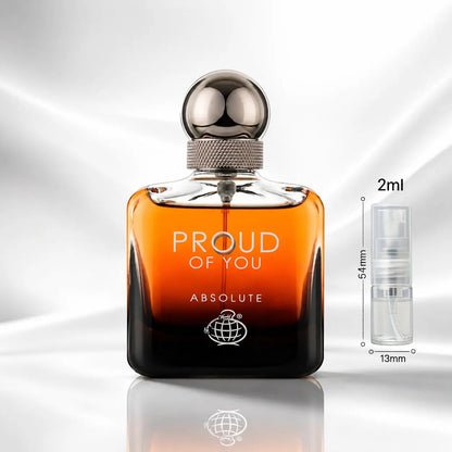 Proud of You Absolute - Fragrance World - Sample Fragrance World