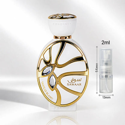 Sawaar Vanille Blanc - Khadlaj - Sample Khadlaj