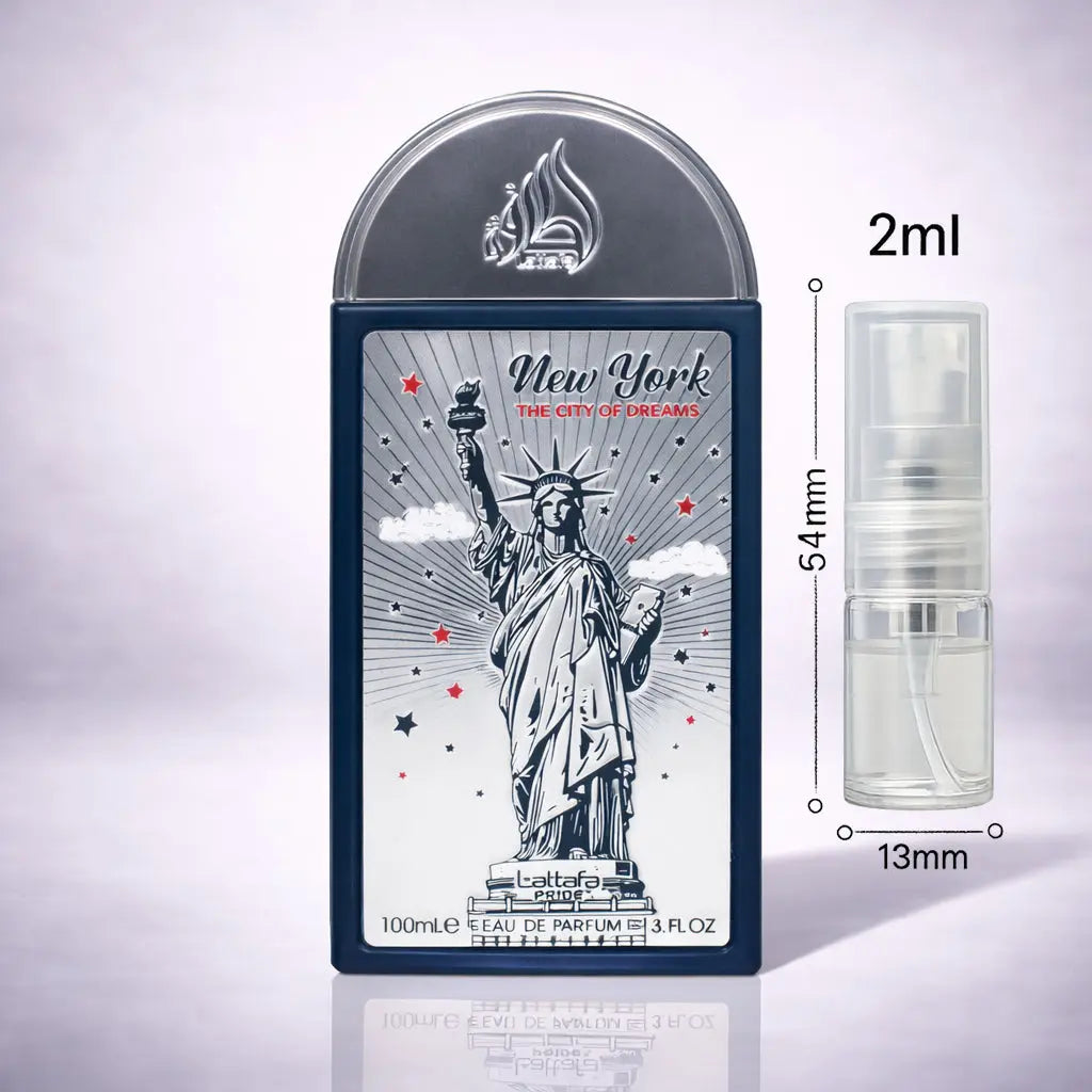New York The City Of Dreams - Lattafa Pride - Sample Lattafa Pride