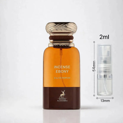 Incense Ebony - Maison Alhambra - Sample Maison Alhambra